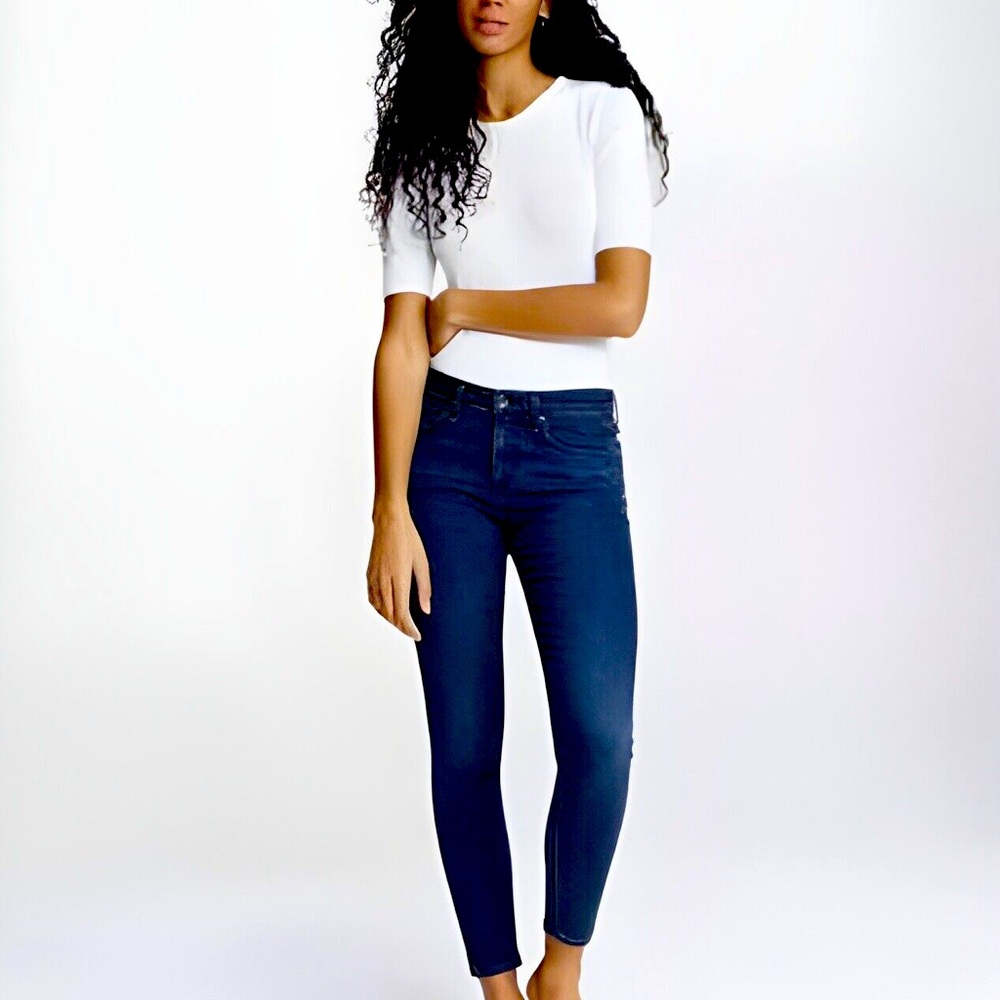 Rag & Bone cate mid rise ankle skinny